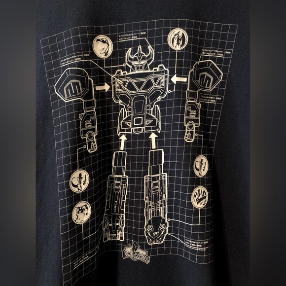 Power Rangers Loot Crate Exclusive Shirt NWOT - Picture 2 of 2